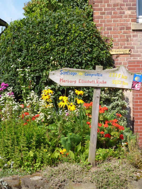 unterwegs nach Homberg / Santiago